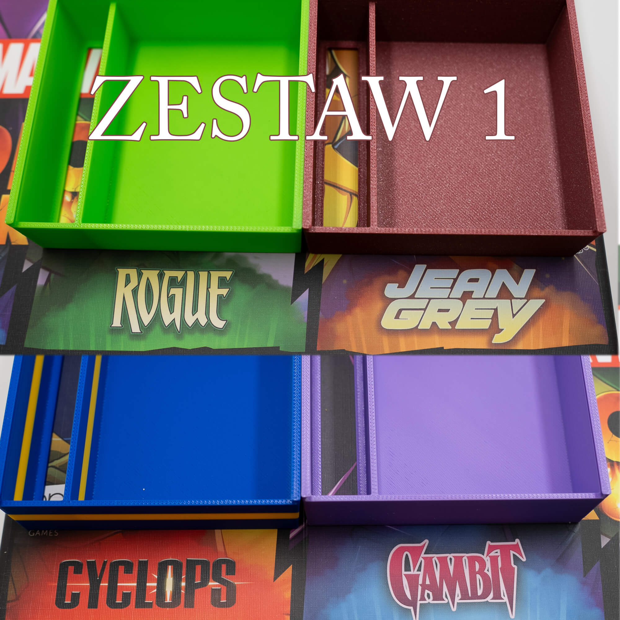 Dice Throne X-Men Organizery Postac w kolorach - obrazek 3