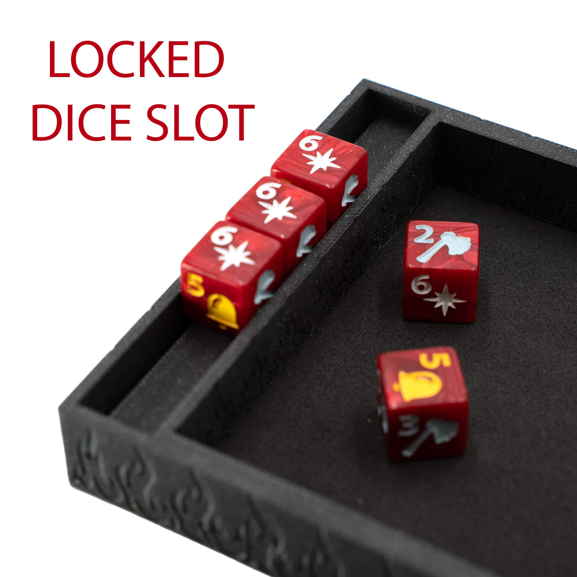 Dice Throne – Ognista Tacka i Organizer na Kości - obrazek 5